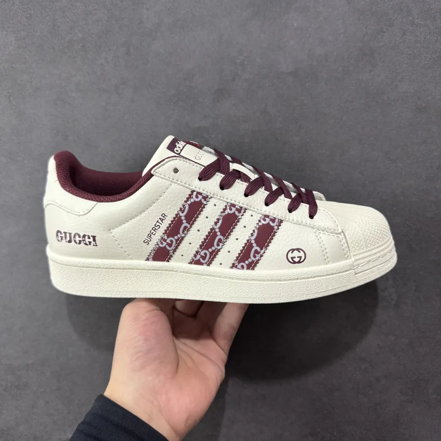 AD Originals Superstar x GUCCI White Red