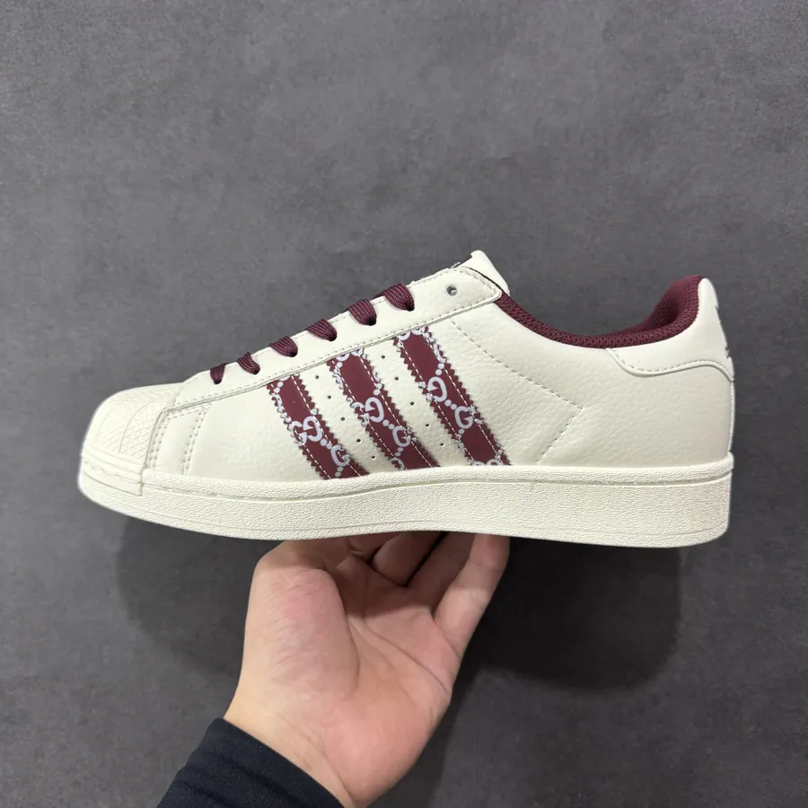 AD Originals Superstar x GUCCI White Red