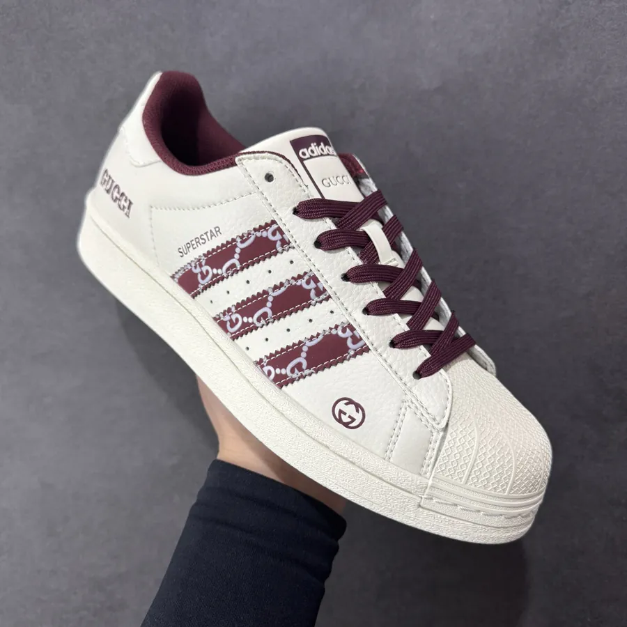 AD Originals Superstar x GUCCI White Red