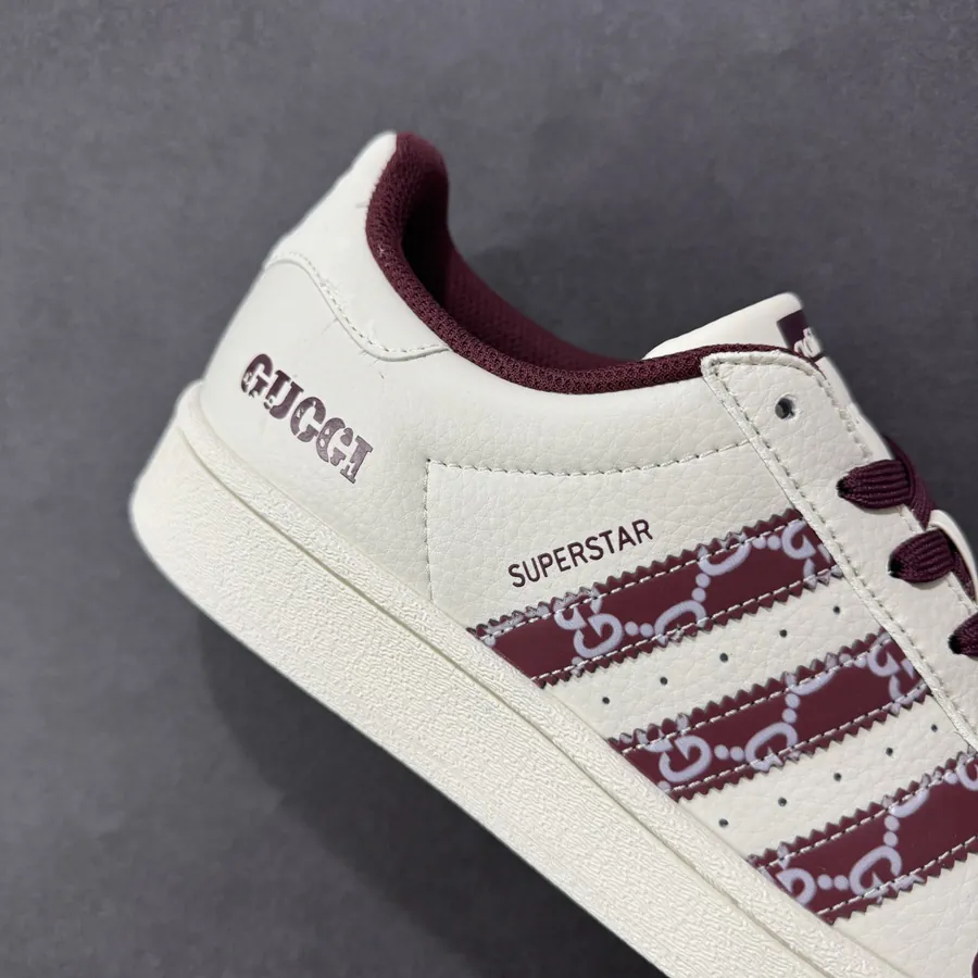 AD Originals Superstar x GUCCI White Red