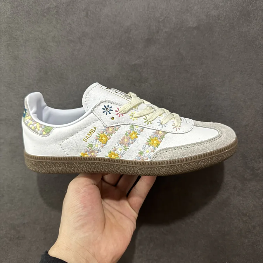 Adidas Originals SAMBA OG Flower White