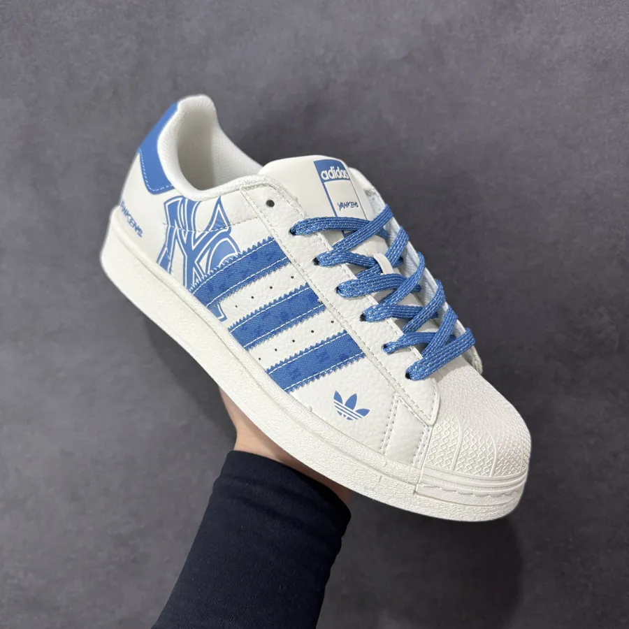 Originals Superstar x MLB White Blue Sneaker