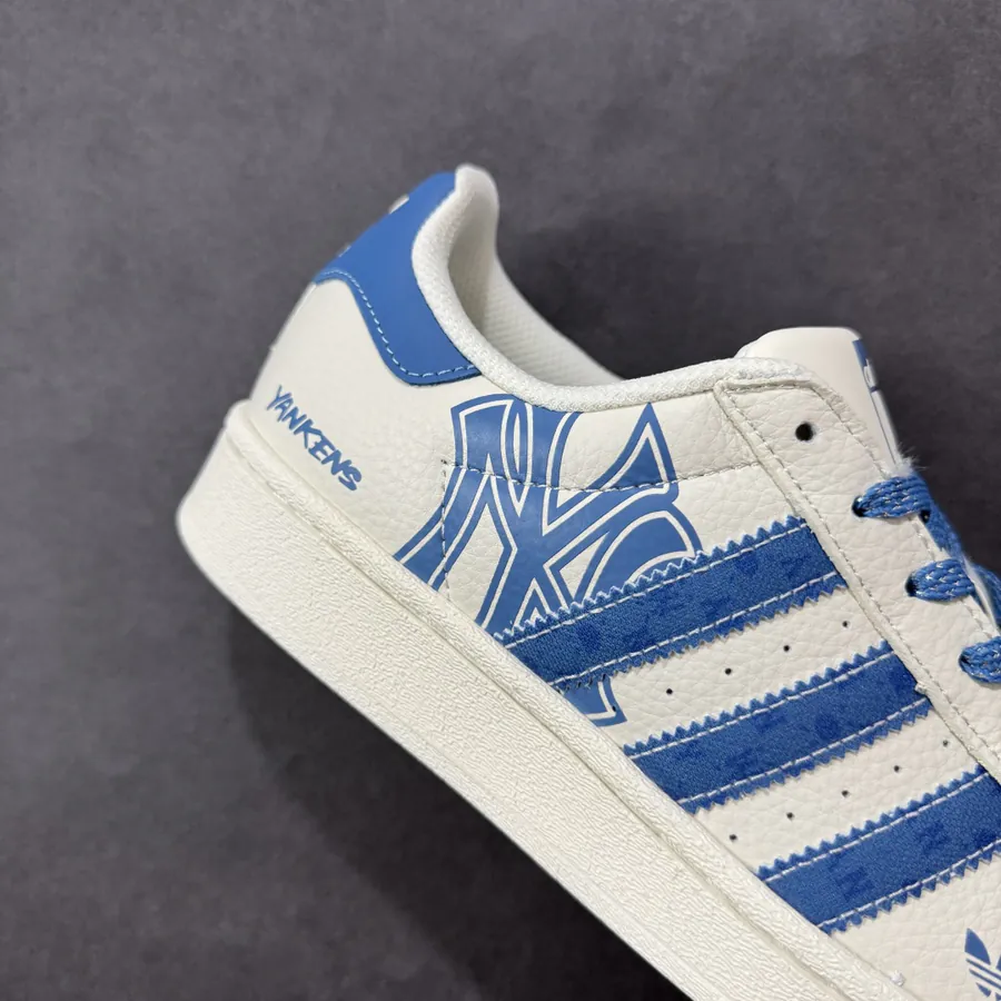 Originals Superstar x MLB White Blue Sneaker