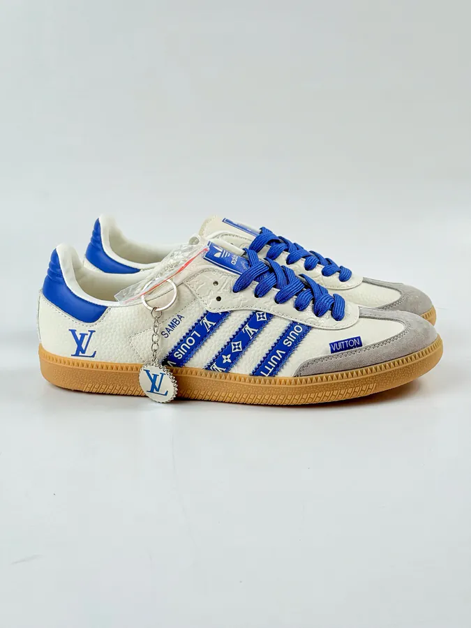 Adidas originals Samba OG x Louis Vuitton Gray White