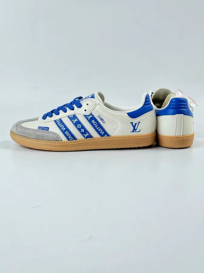 Adidas originals Samba OG x Louis Vuitton Gray White