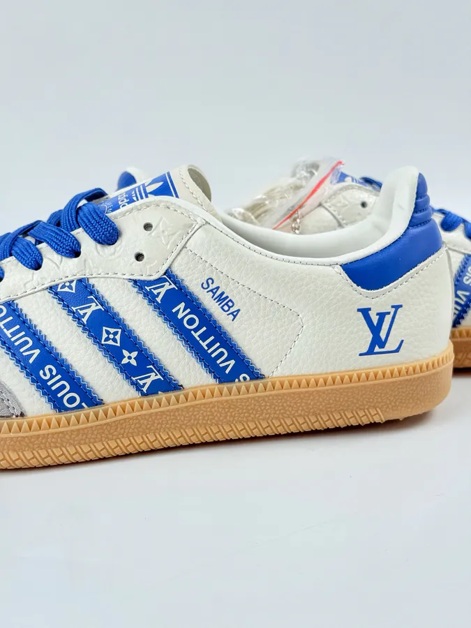 Adidas originals Samba OG x Louis Vuitton Gray White