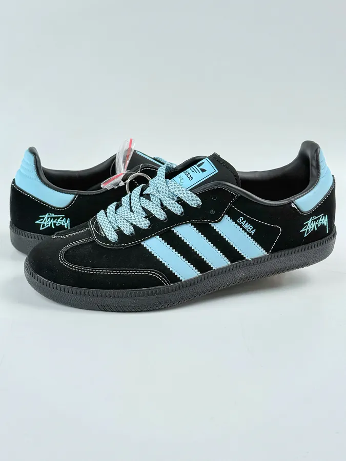 Adidas originals Samba OG x Stussy Black Blue Starry