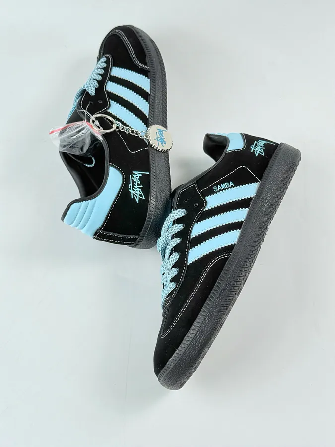 Adidas originals Samba OG x Stussy Black Blue Starry
