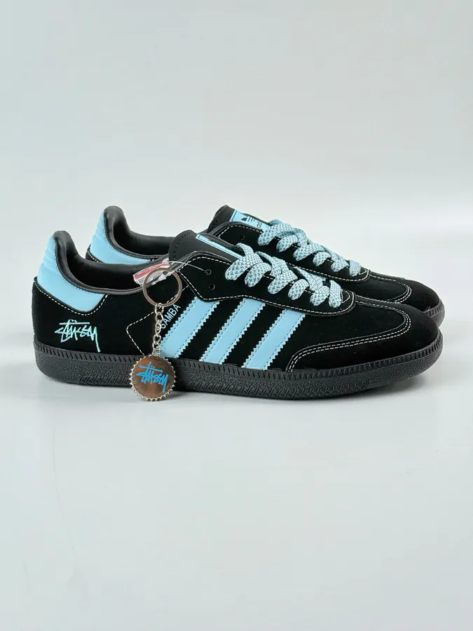 Adidas originals Samba OG x Stussy Black Blue Starry