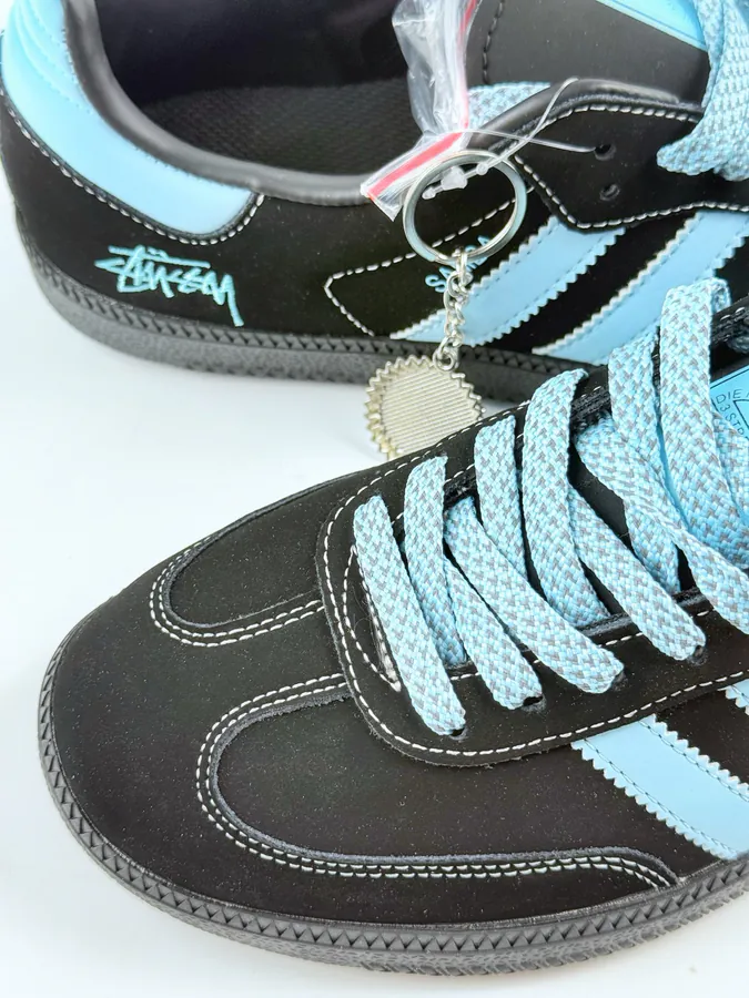 Adidas originals Samba OG x Stussy Black Blue Starry