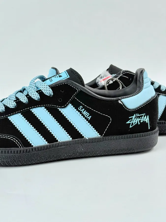Adidas originals Samba OG x Stussy Black Blue Starry