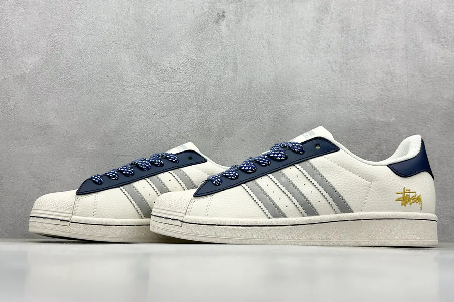 Originals Superstar x Stussy White Grey Sneaker