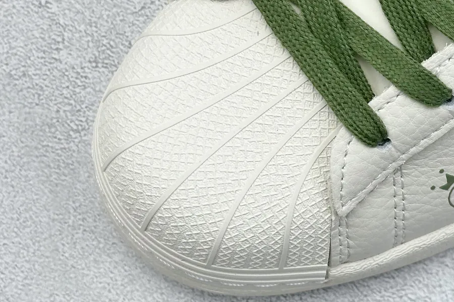 Originals Superstar x Stussy White Green