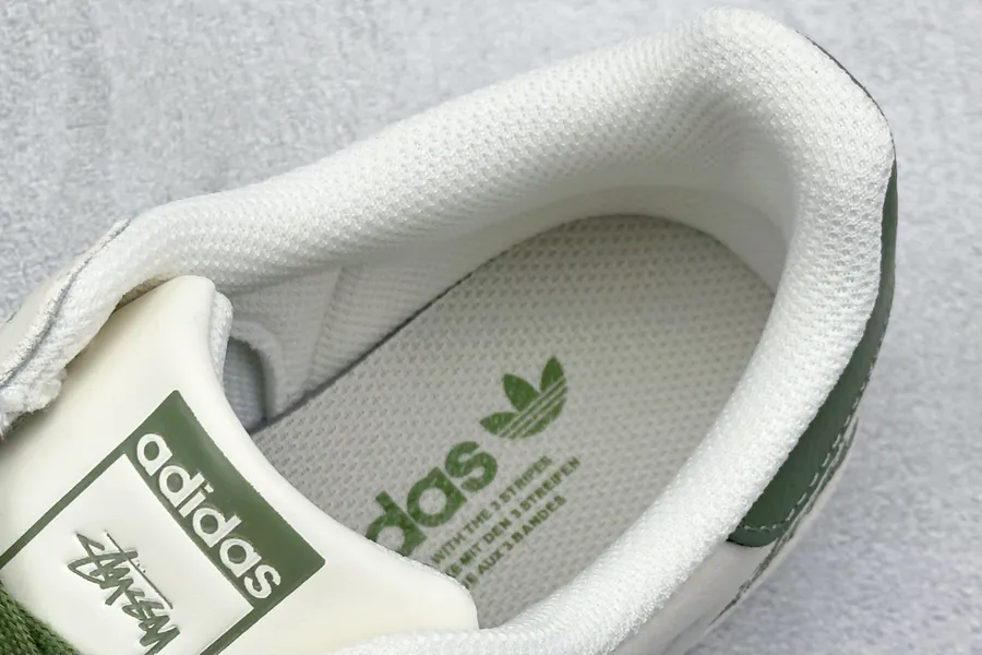 Originals Superstar x Stussy White Green