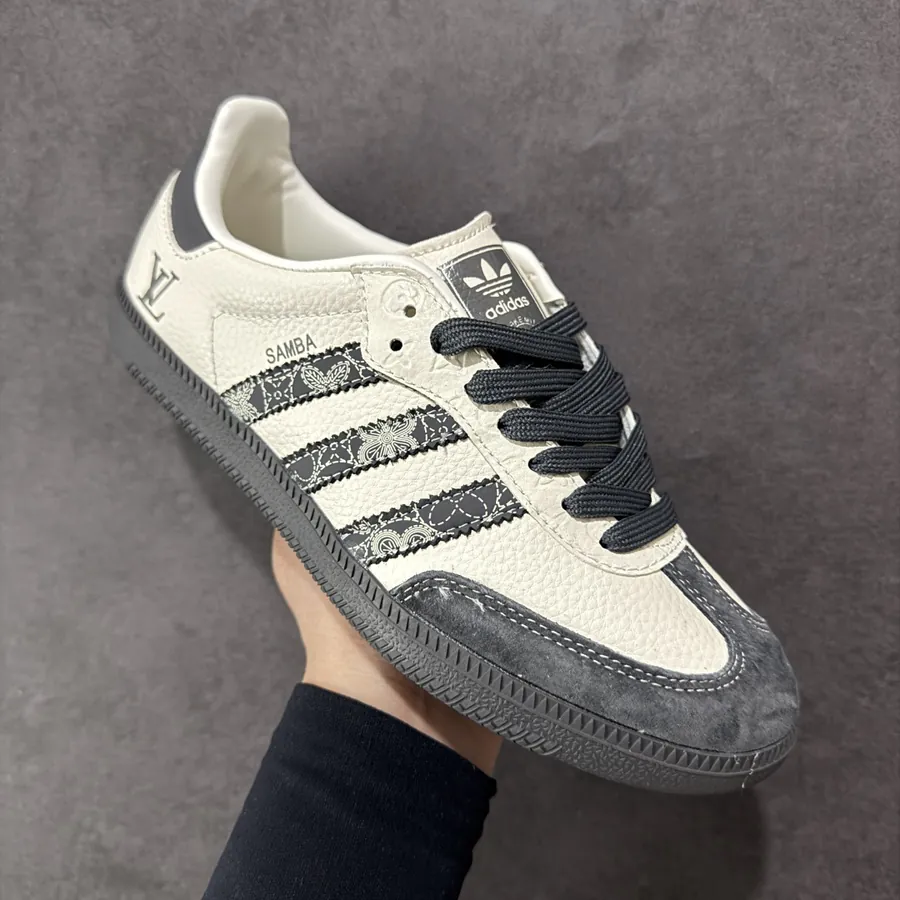 Adidas originals Samba OG x Louis Vuitton Grey White
