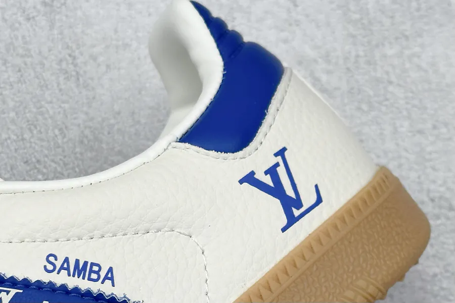 Adidas Originals Samba OG x LV White Blue