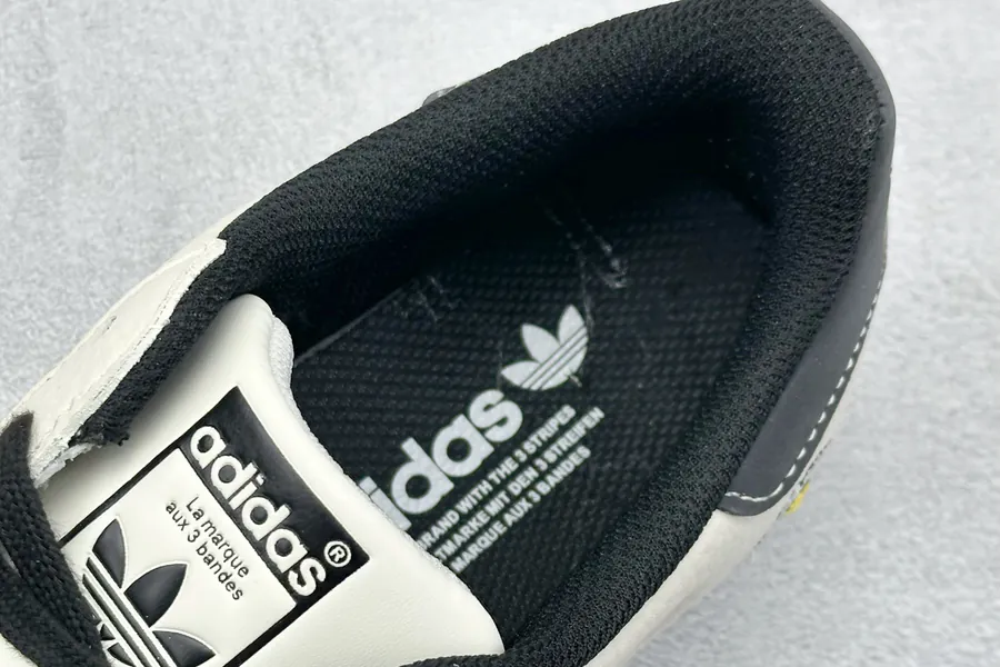 AD Originals Superstar x Peaceminusone White and Black Daisy