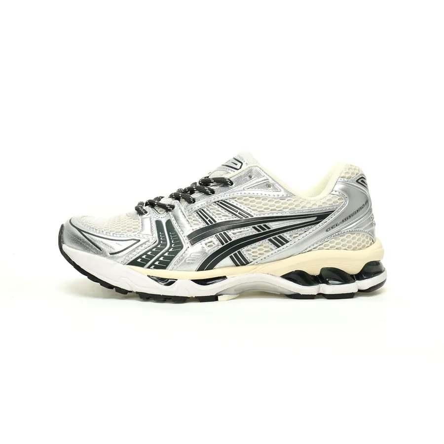 KITH x Asics Vintage Tech Gel Kayano 14 'CreamScarab' Running Shoes