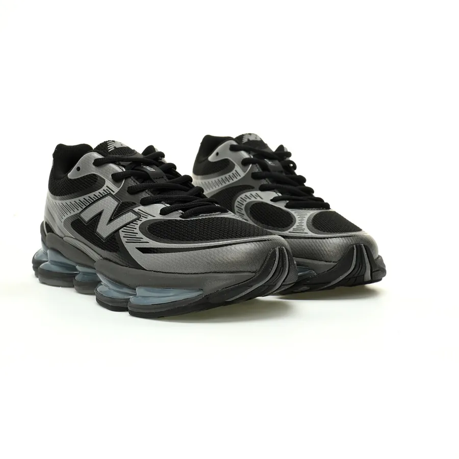 New Balance ABZORB 2000 U2000EA Silver Black Retro Futuristic Dad Shoes