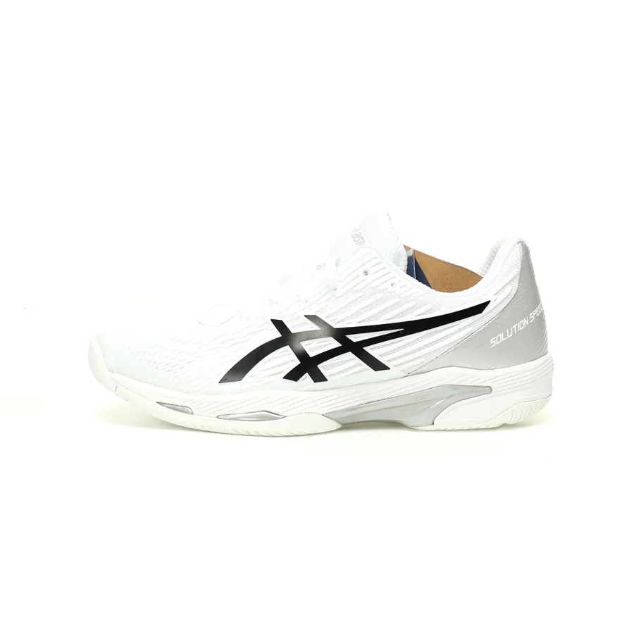 ASICS Solution Speed FF 2 Tennis Training Shoes Silver Black