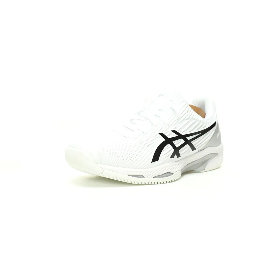 ASICS Solution Speed FF 2 Tennis Training Shoes Silver Black