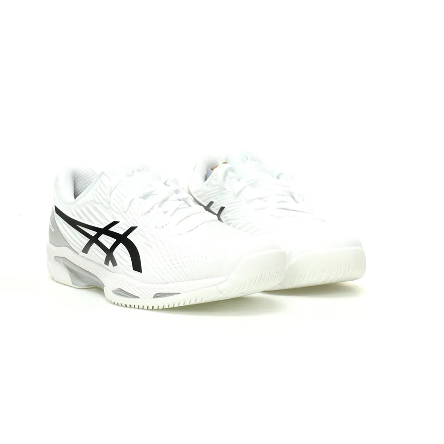 ASICS Solution Speed FF 2 Tennis Training Shoes Silver Black