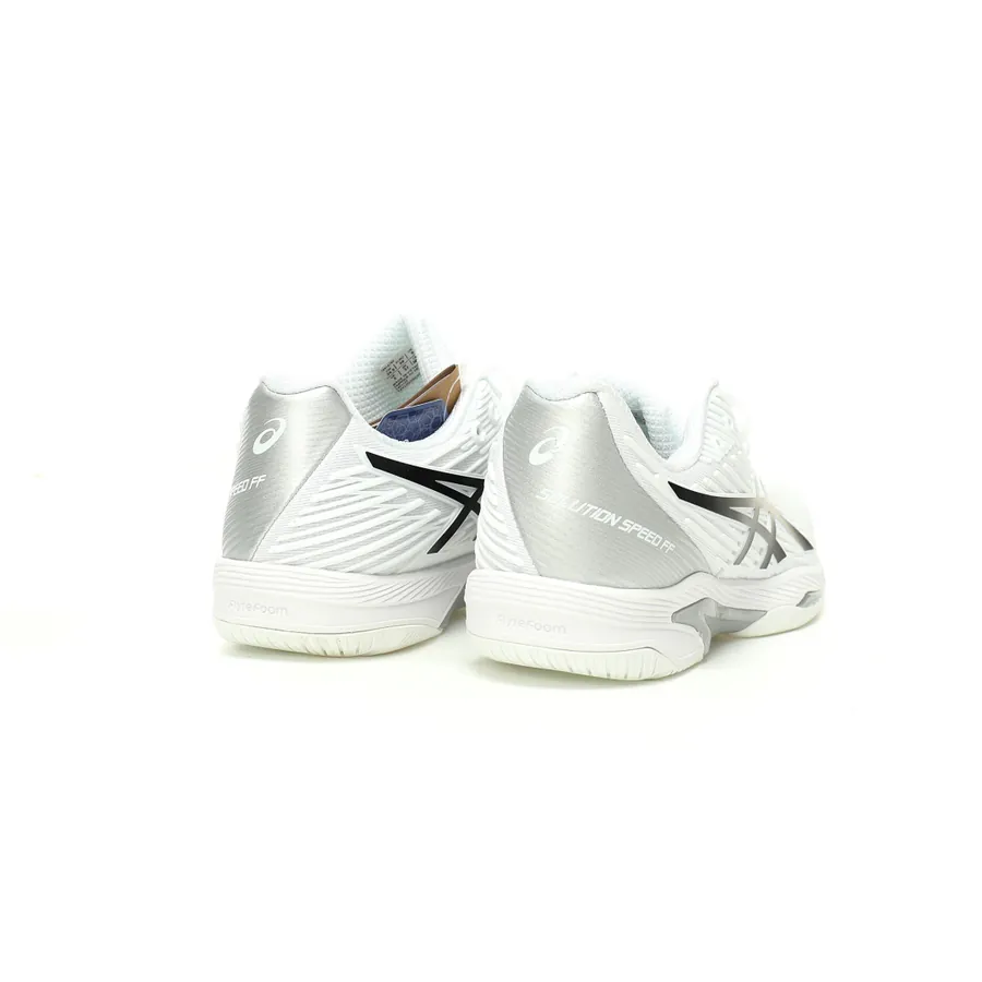 ASICS Solution Speed FF 2 Tennis Training Shoes Silver Black