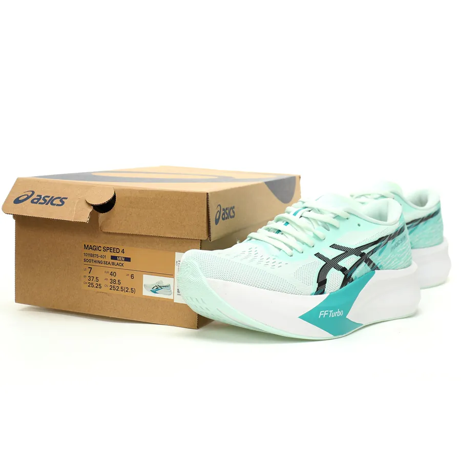 Asics Magic Speed 4 Low Sneaker Light Green Black
