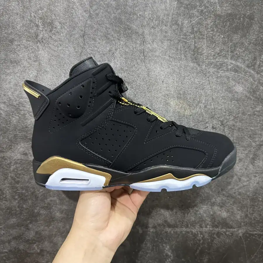 Air Jordan AJ6 Retro Black Gold CT4954 007