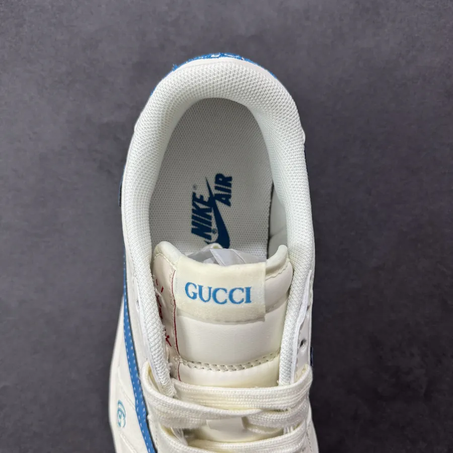 Travis Scott x Fraent Design x Air 1 Low OG SP 1 Blue Hook Blue Sole Low Top Cultural Casual Sneakers