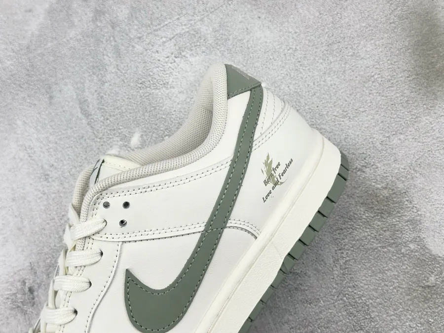 Nike Dunk Heart of Hope in Beige and Green