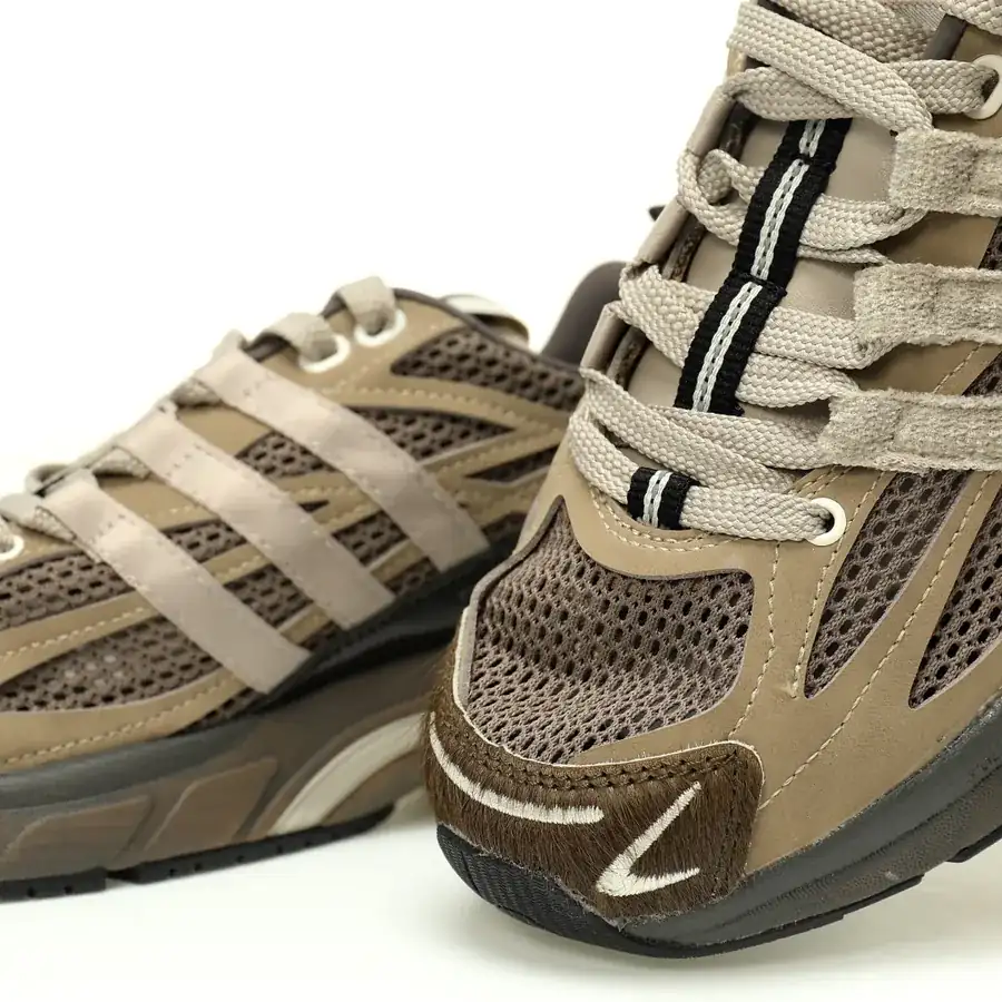 Song for the Mute x Adidas Adistar Cushion SFTM 004 Brown Low Top Dad Shoes