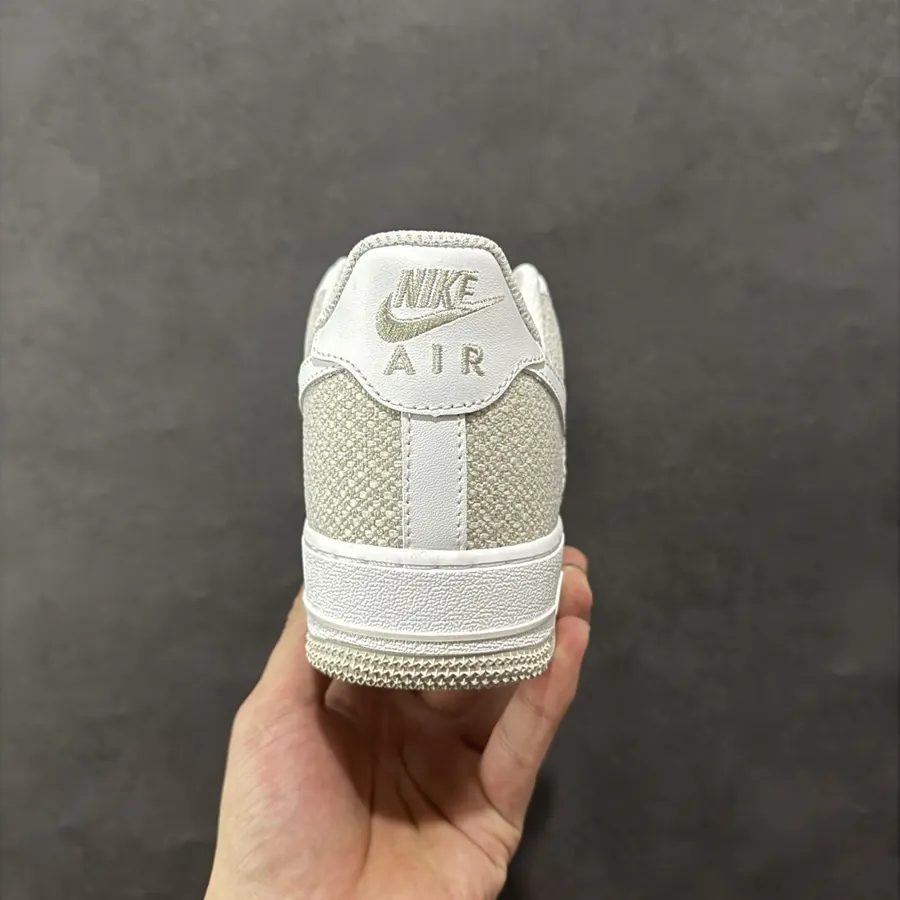 Nike Air Force 107 Low Customized Denim Fabric Sneaker