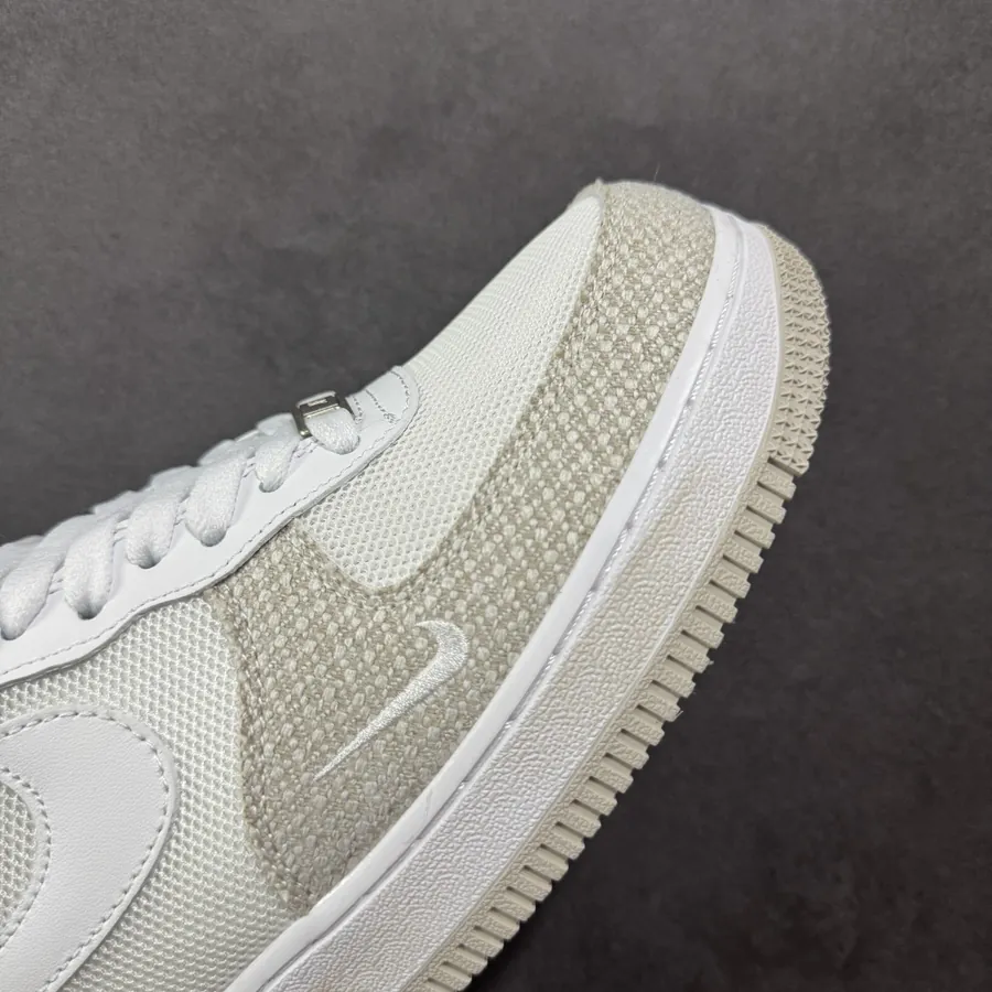 Nike Air Force 107 Low Customized Denim Fabric Sneaker