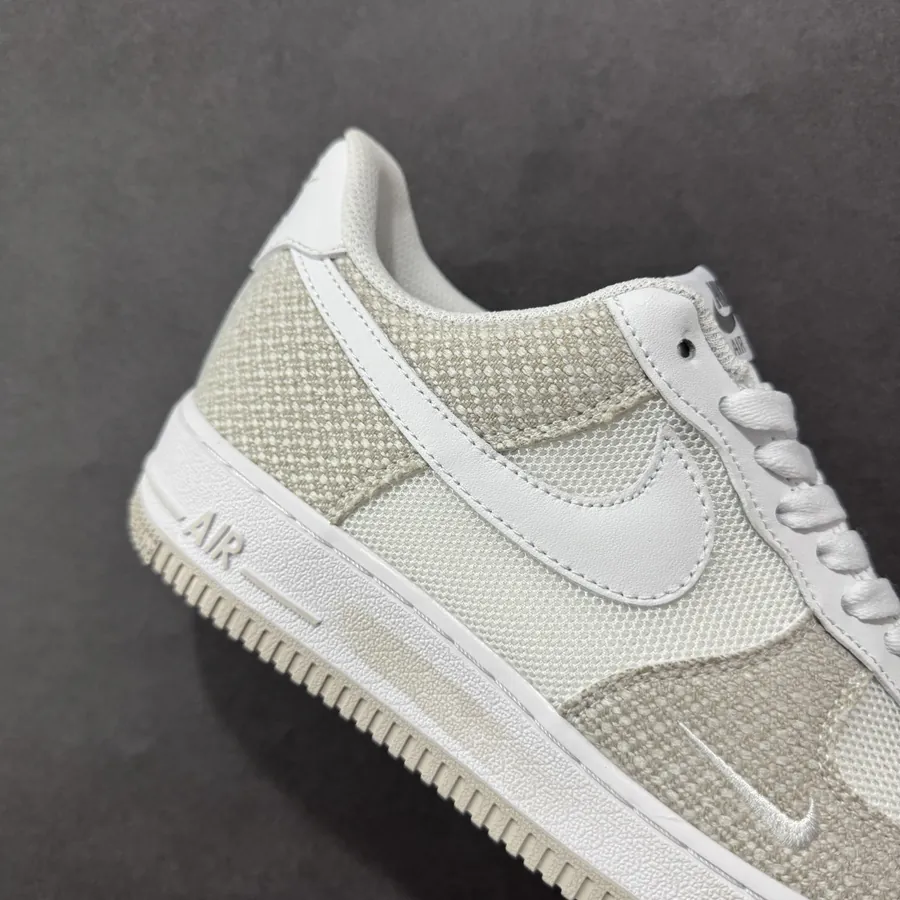 Nike Air Force 107 Low Customized Denim Fabric Sneaker