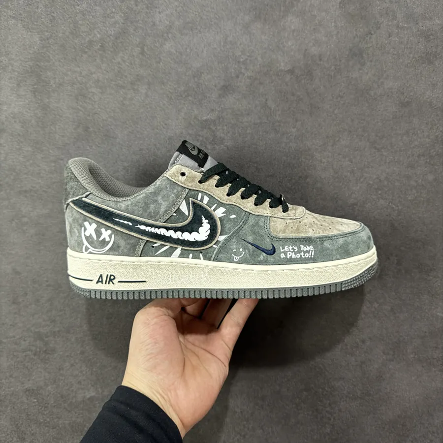Air Force 107 Low 'Grey Faced Prince' Low Sneaker