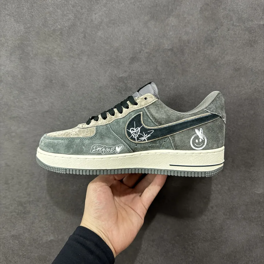 Air Force 107 Low 'Grey Faced Prince' Low Sneaker