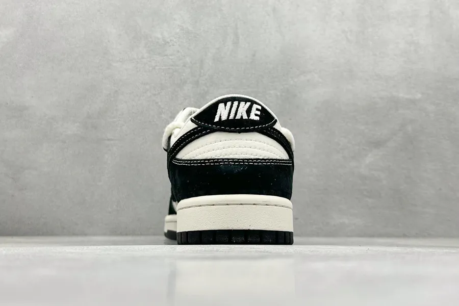 Nike SB Dunk Low x Stussy Black White Hook Strap
