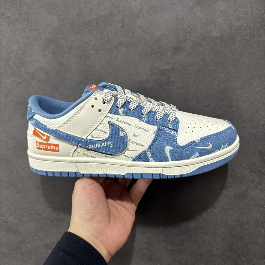 Nike SB Dunk Low Sup Custom Edition Blue Denim