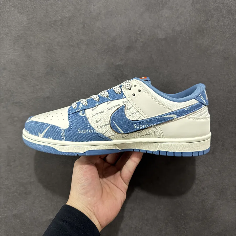 Nike SB Dunk Low Sup Custom Edition Blue Denim
