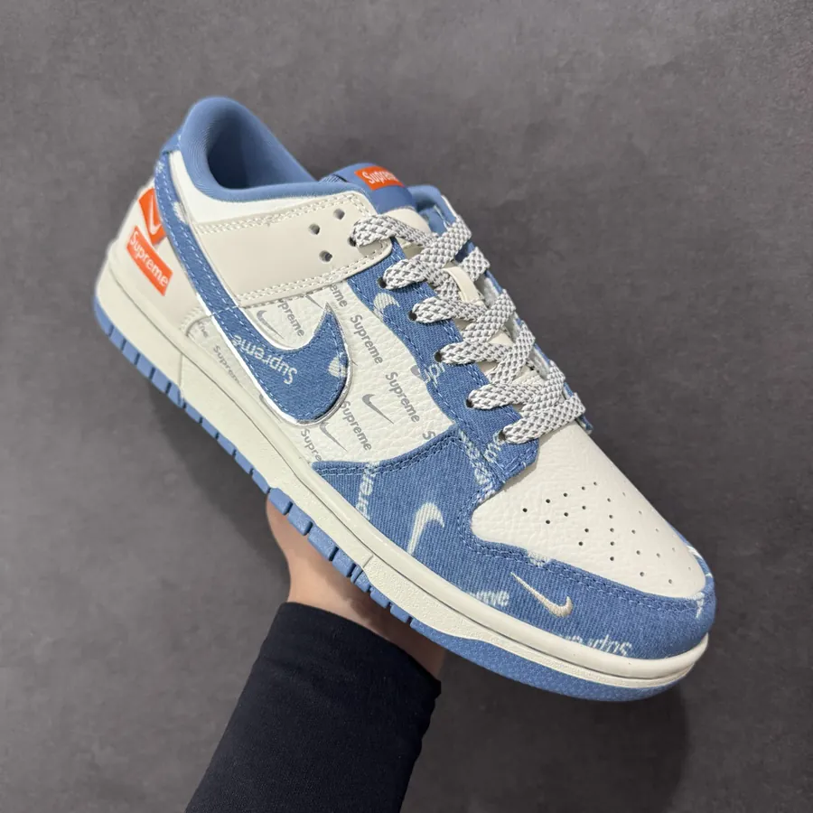 Nike SB Dunk Low Sup Custom Edition Blue Denim