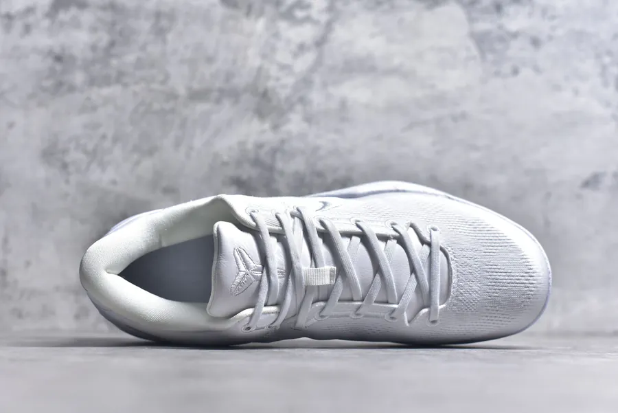 NK Zoom Kobe Ⅷ System Basketball Shoes Pure White Dragon