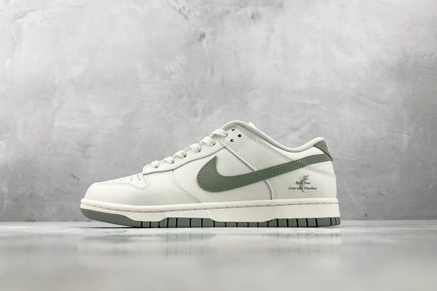 Nike Dunk Heart of Hope in Ivory Green