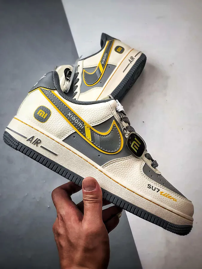 NK Air Force 1 Low Xiaomi SU7 Gray Yellow