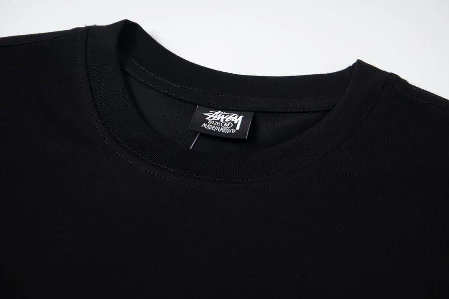 Stu Classic Logo Print Round Neck T Shirt Unisex