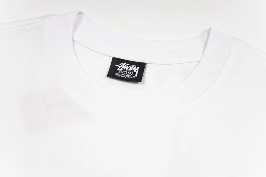 Stussy 8 Ball Shattered Tee Black and White