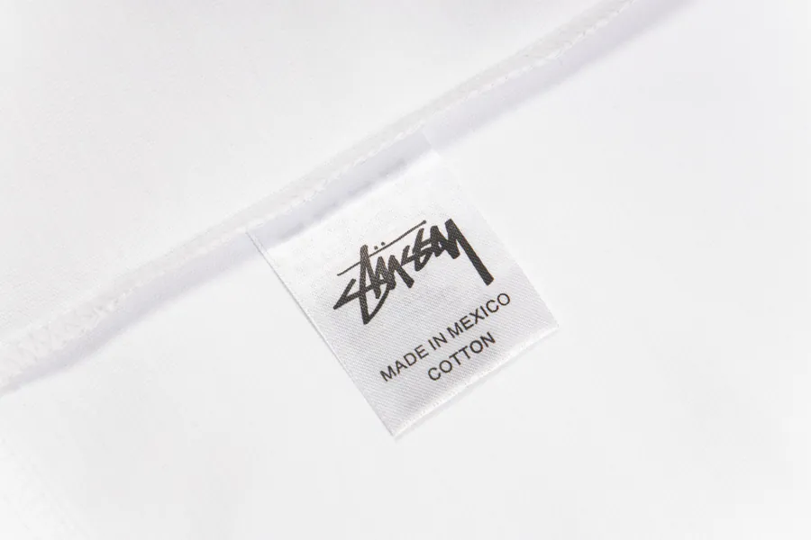 Stussy 8 Ball Shattered Tee Black and White