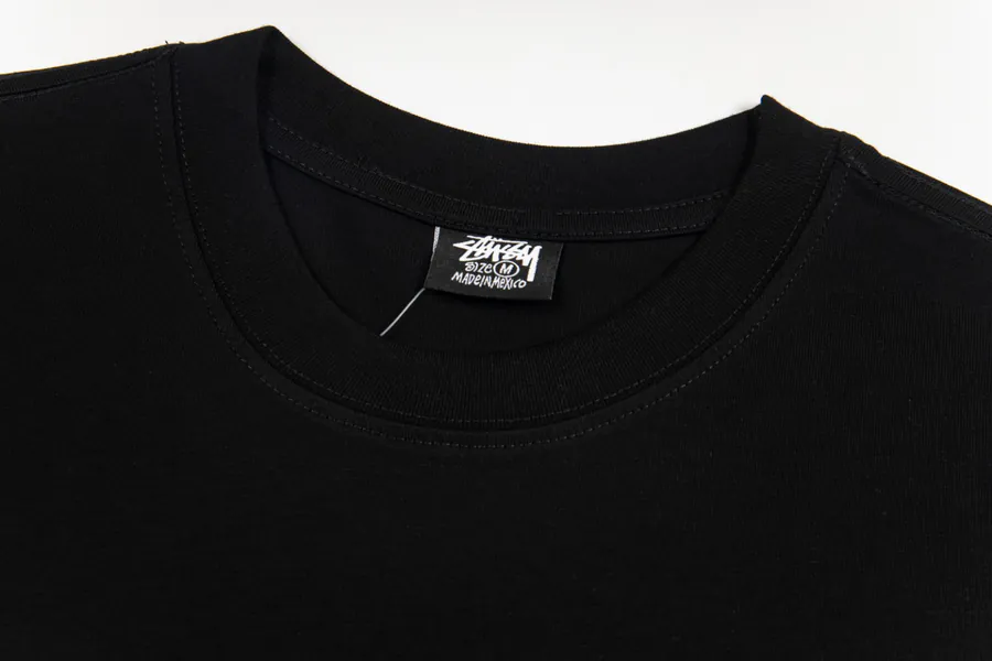 Stussy 8 Ball Shattered Tee Black and White