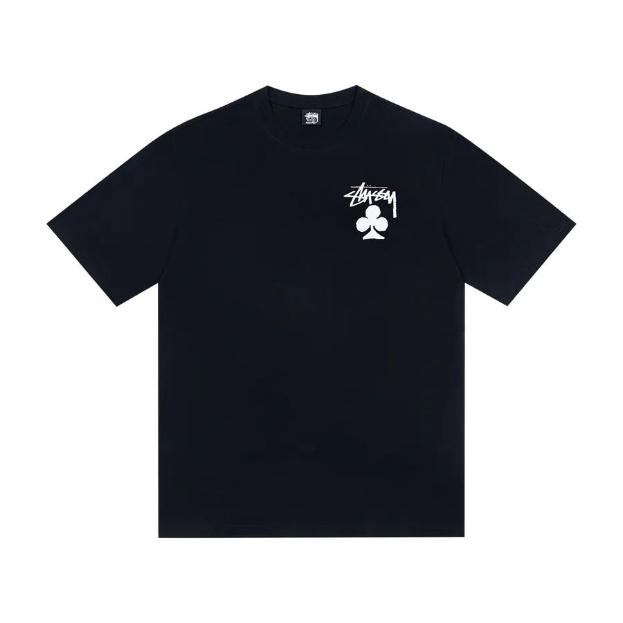 Stussy Cherry Star Limited Edition Summer Tee with Plum Logo Print