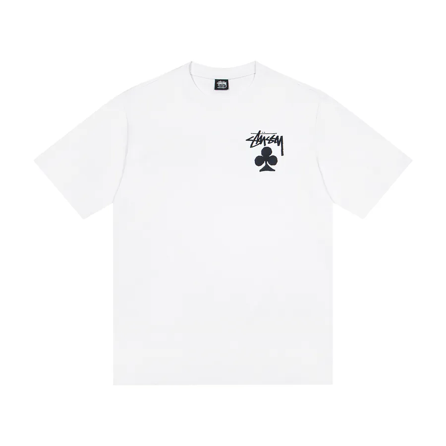 Stussy Cherry Star Limited Edition Summer Tee with Plum Logo Print
